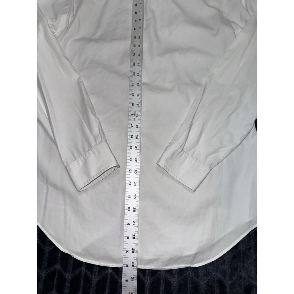 Polo Ralph Lauren Men's Button Down Poplin Shirt White Size Small - Picture 8 of 8